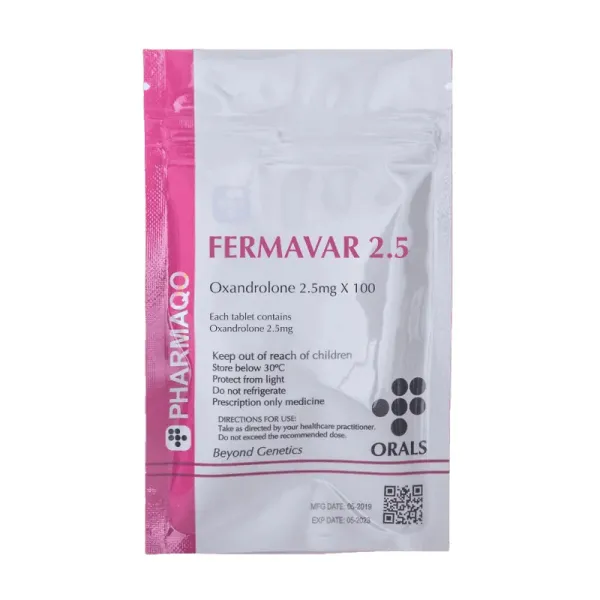 FermaVar 2.5mg 100 tabs - PharmaQo Labs
