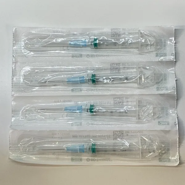 Syringe, needle, swab package. 3x10