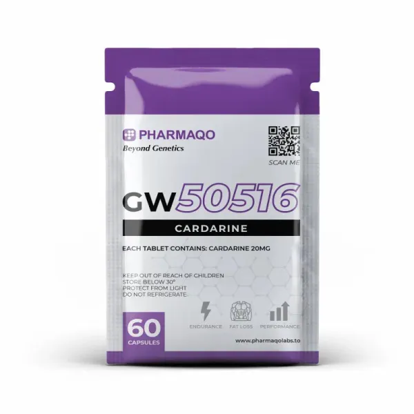 GW 501516 - Cardarine - PharmaQO [60caps/20mg]